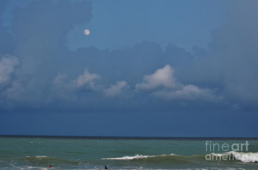 Moon Surf Photograph by Lynda Dawson-Youngclaus