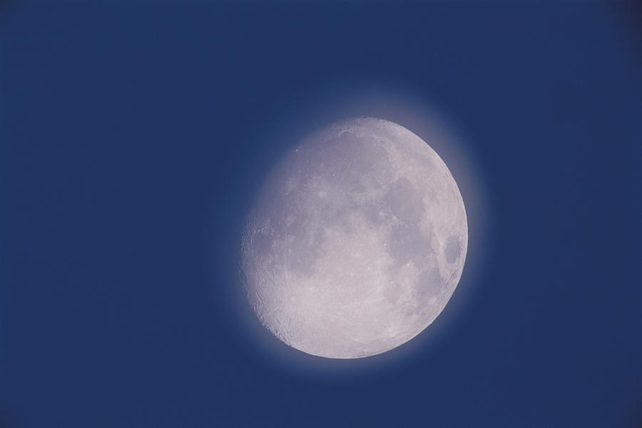Moon, Waxing Gibbous Day 12 Photograph by David Nunuk