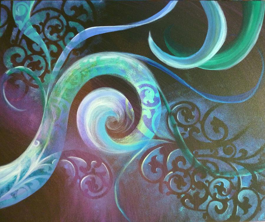 Moonlight Magic Painting by Reina Cottier