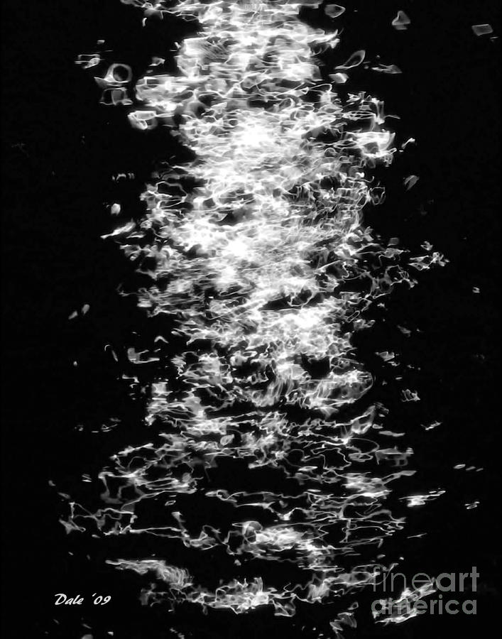 Moonlight on Water Digital Art by Dale   Ford