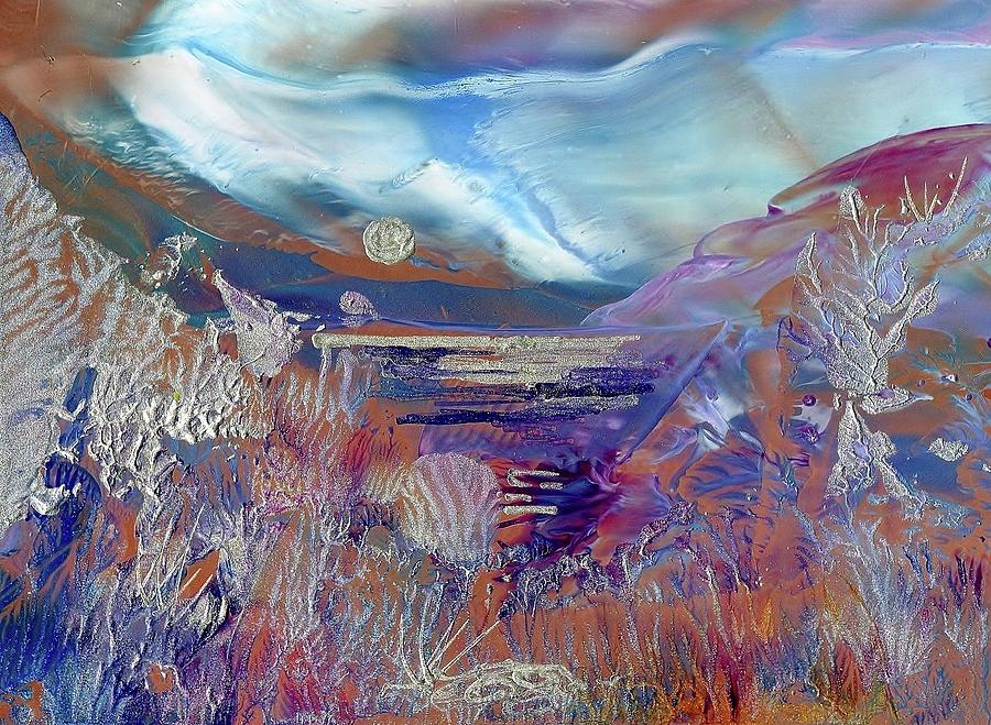 Moonrise Painting by Angelina Whittaker Cook