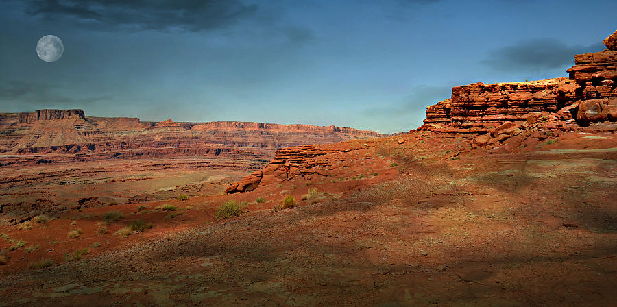 Moonrise on the Mesa Photograph by Marty Koch - Fine Art America