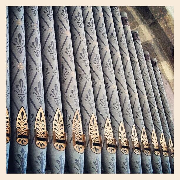 Pattern Photograph - #moorcot, #church, #medieval, #organ by Rykan V