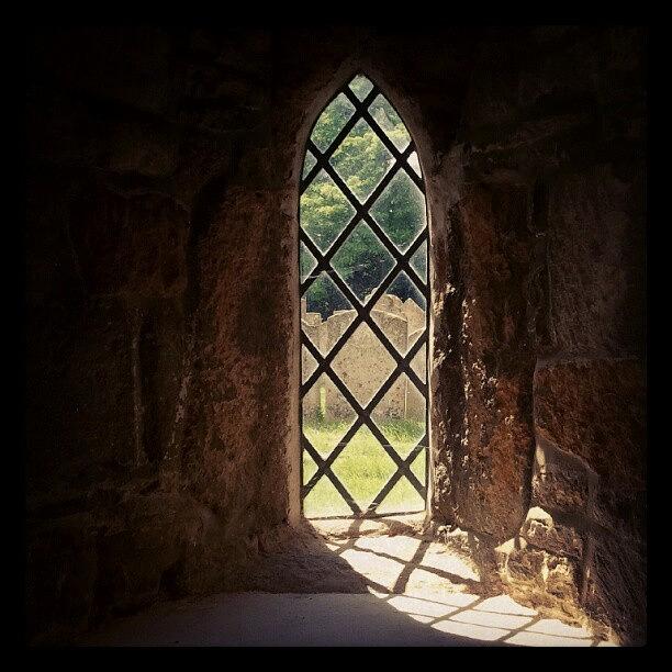 Medieval Photograph - #moorcot, #church, #rutland, #window by Rykan V