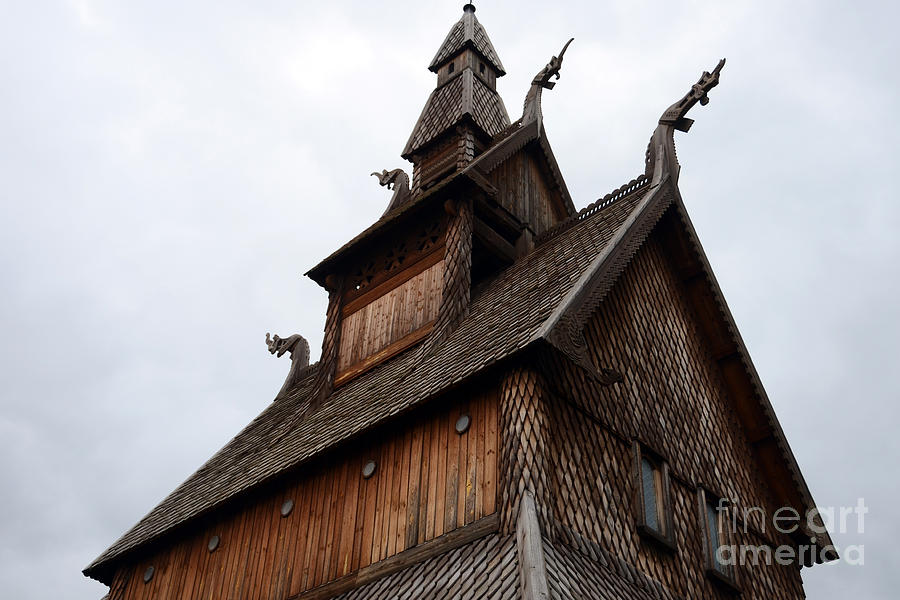 Moorhead Stave Church 11 Photograph by Cassie Marie Photography