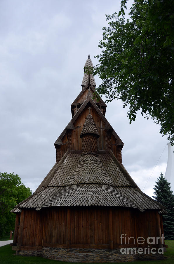 Moorhead Stave Church 7 Photograph by Cassie Marie Photography