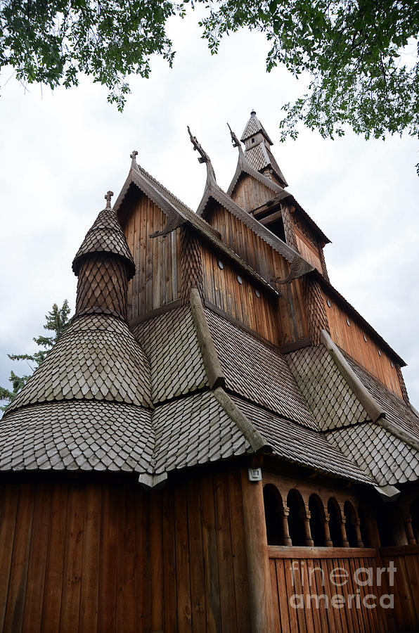 Moorhead Stave Church 8 Photograph by Cassie Marie Photography