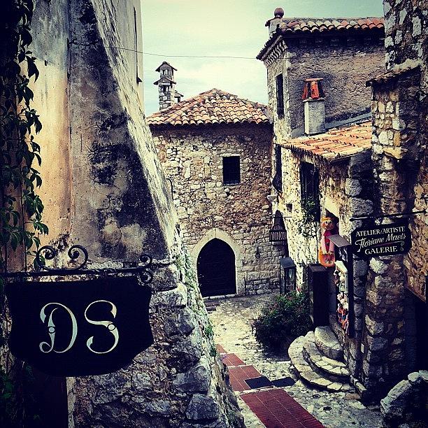 Architecture Photograph - More Of #eze #france #southoffrance by Katharine  L