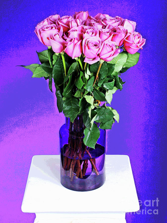 More Pink Roses Photograph by Larry Oskin