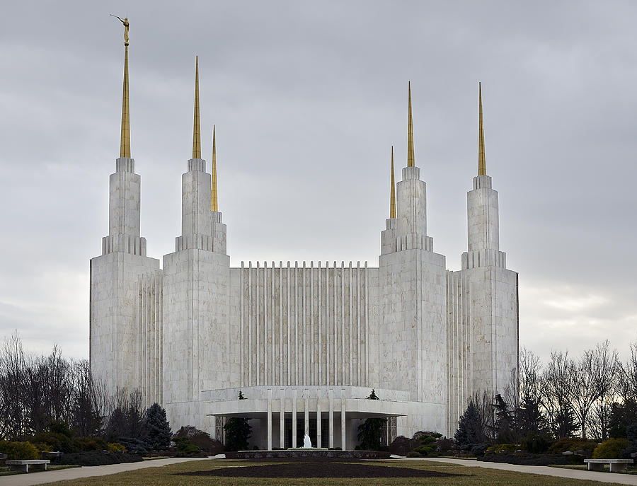 Mormon Temple - Kensington Maryland by Brendan Reals