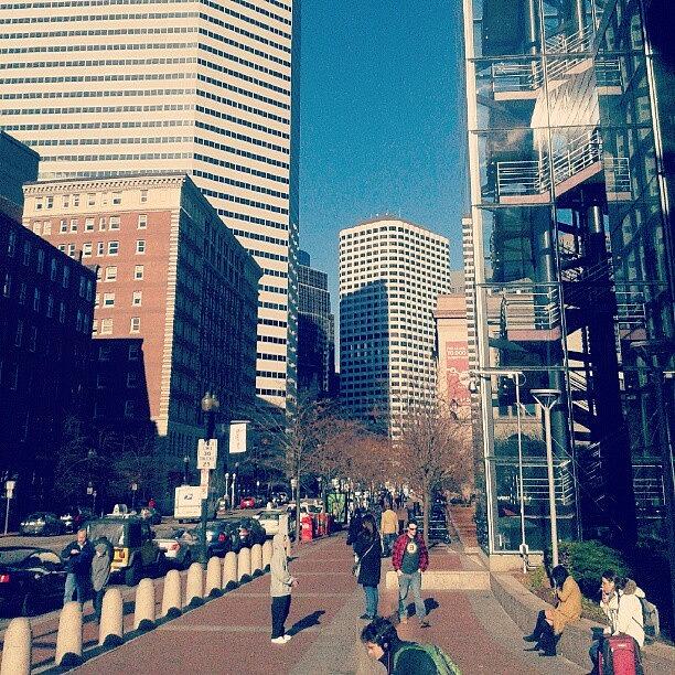 Morning, Boston! #latergram Photograph by Irina Bubnova