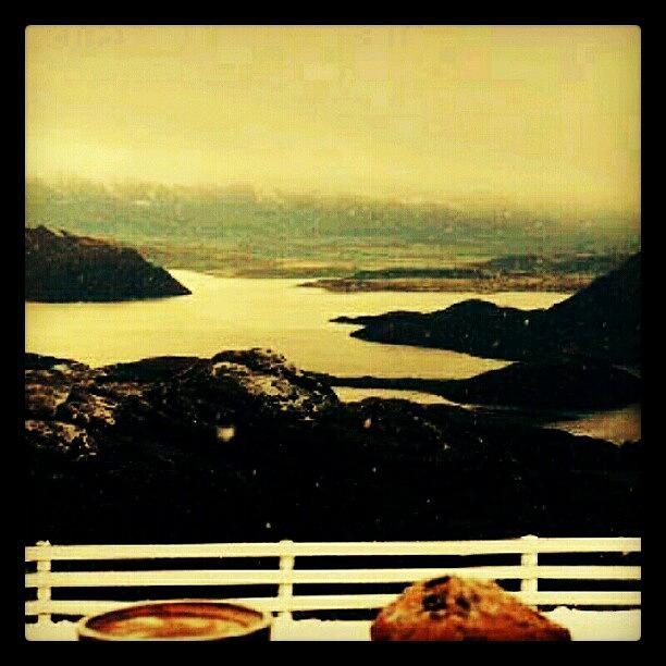 Mountain Photograph - Morning Cup W/a Killer View. #coffee by Mary Carter