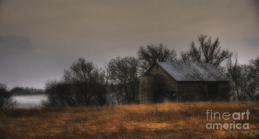 Morning Fog At Jorgens Barn Photograph By Trey Foerster 4514