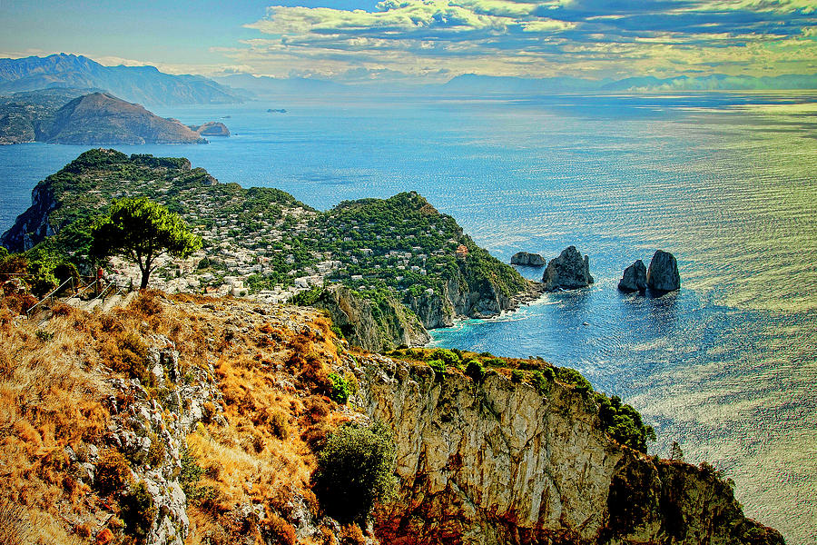 Isle Of Capri Photograph - Morning in Capri by Andre Salvador