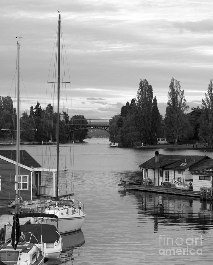 Seattle Photograph - Morning in Montlake by Mike Reid