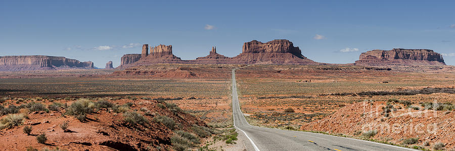Landscape Photograph - Morning in Monument Valley by Sandra Bronstein