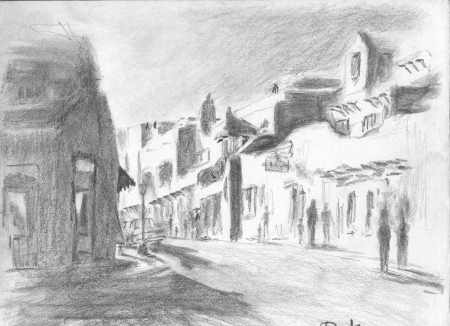 Morning in Santafe Drawing by Horacio Prada - Fine Art America