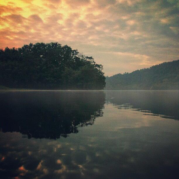 Instagram Photograph - Morning Mist @ulu Langat Dam, Malaysia by Manan Din