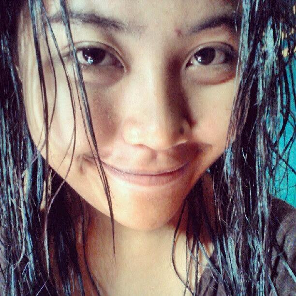 Mine Photograph - Morning People :) My Hair Still Wet X_x by Dara Mutia