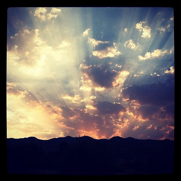 Morning Sunrise #cloudporn Photograph by Jeff Hughes