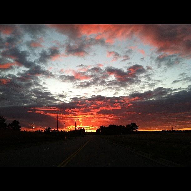 Minnesota Photograph - #morning #sunrise #skyporn #cloudporn by Vik Vaughn