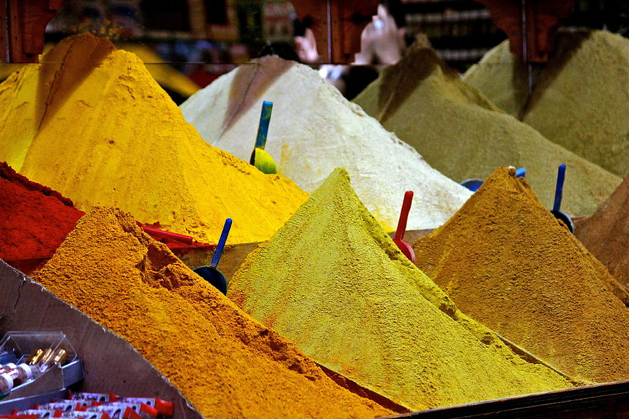 Moroccan Spices Photograph by Michael Cinnamond