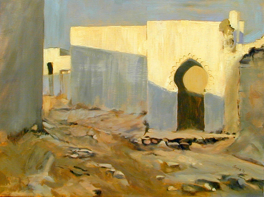 Morocco Painting by Joyce Snyder