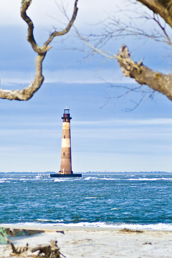 Morris Island Lighthouse Photograph by Bill Barber