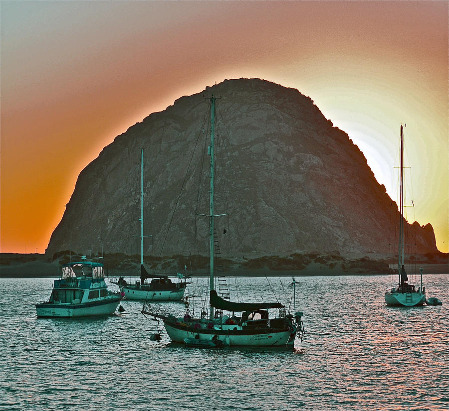 Morro Bay Rock Photograph by Bill Owen
