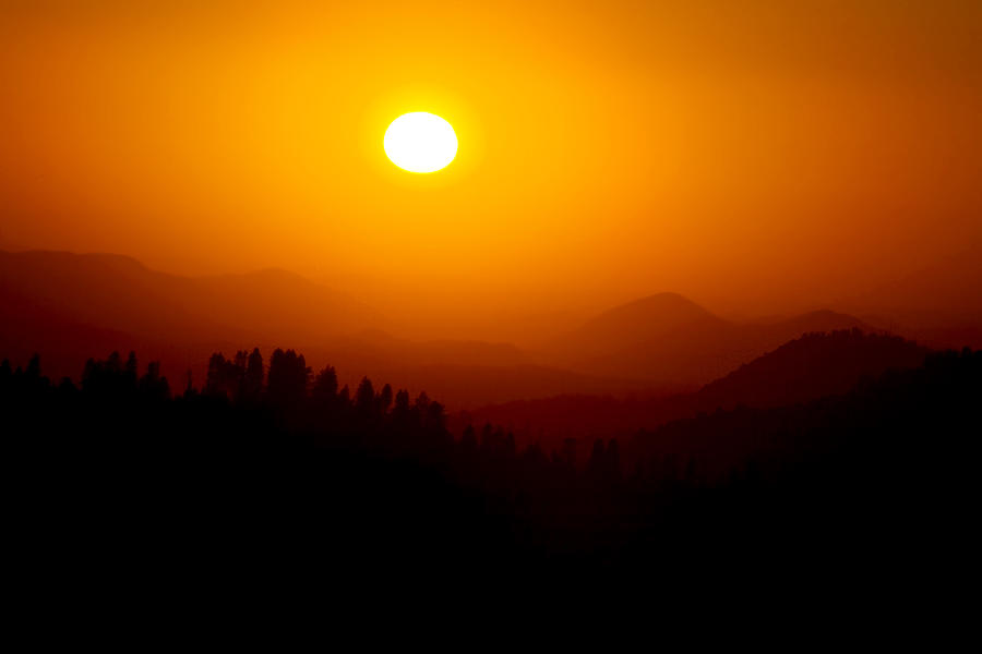Sunset Photograph - Morro Sunset by Ashlee Meyer