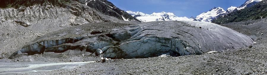 Morteratsch Glacier Photograph - Morteratsch Glacier, Switzerland by Dr Juerg Alean