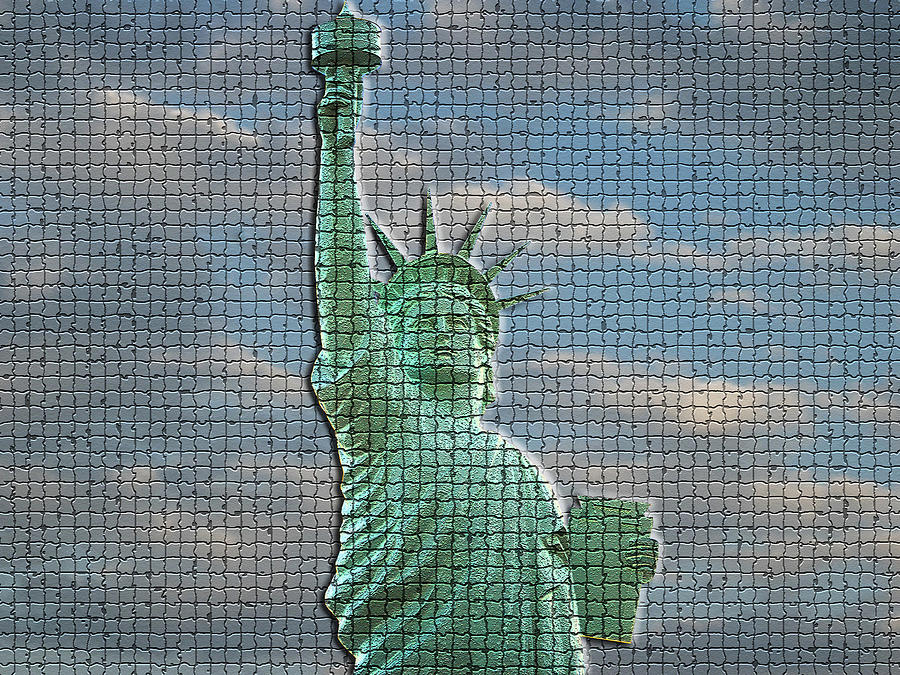 Mosaic Liberty Photograph by Sarah McKoy