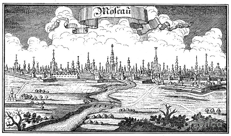 Moscow, 1738 Photograph by Granger