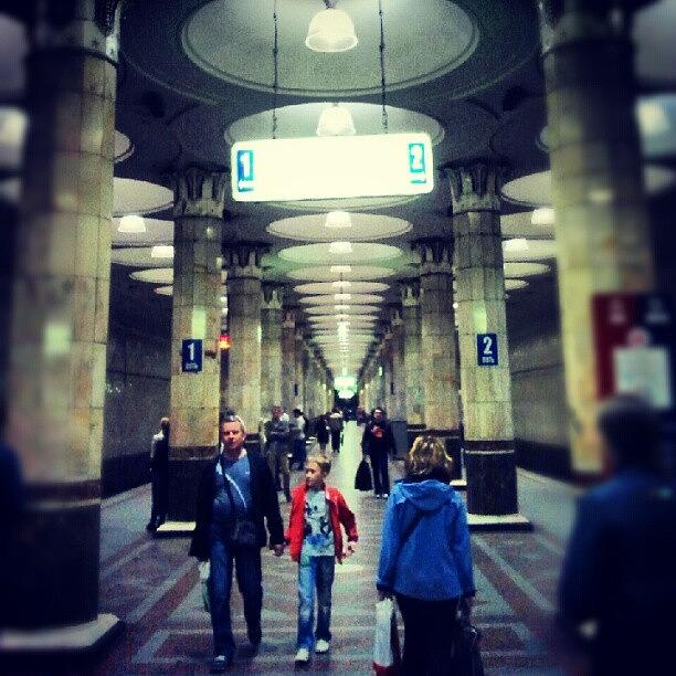 Moscow Photograph - #moscow #metro #subway by Valery Ivanov