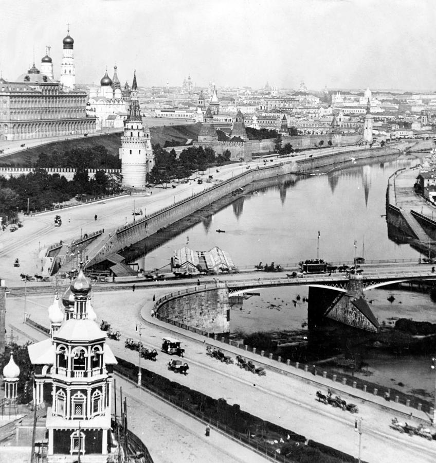 Moscow Russia - c 1902 Photograph by International  Images