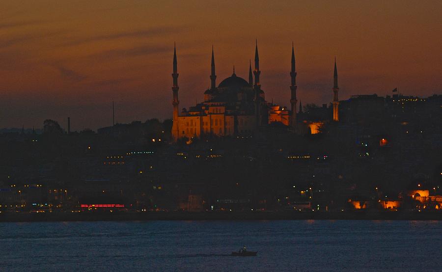 Mosque At Dusk Photograph by Eric Tressler