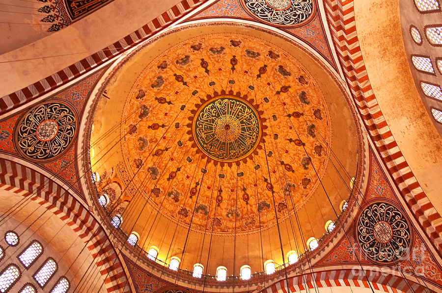 Mosque Dome Photograph by Bob and Nancy Kendrick