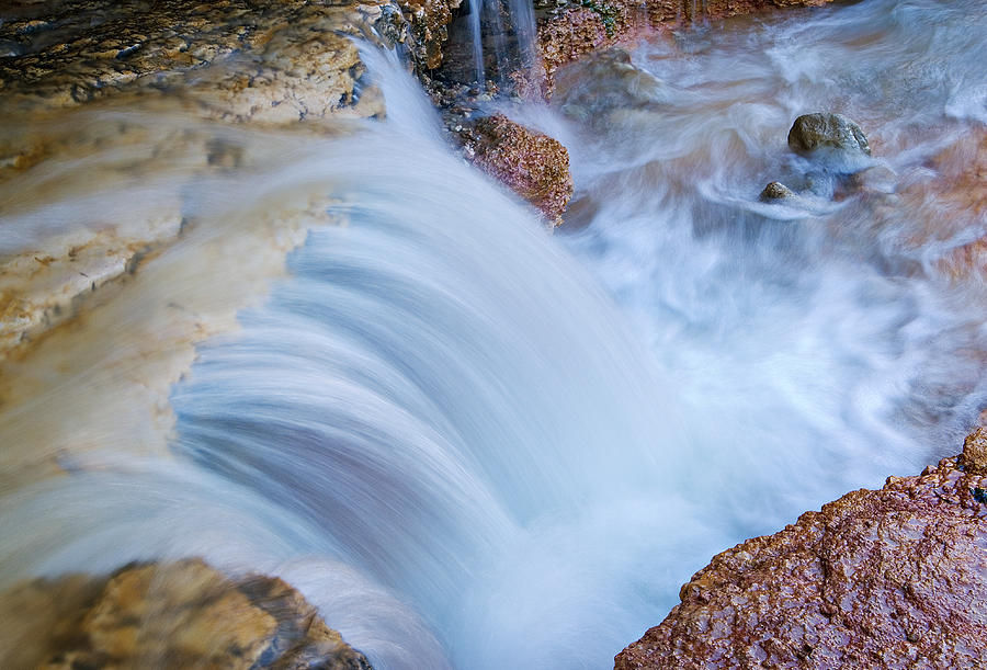 Mossy Cave Waterfall Photograph by Dean Pennala - Fine Art America