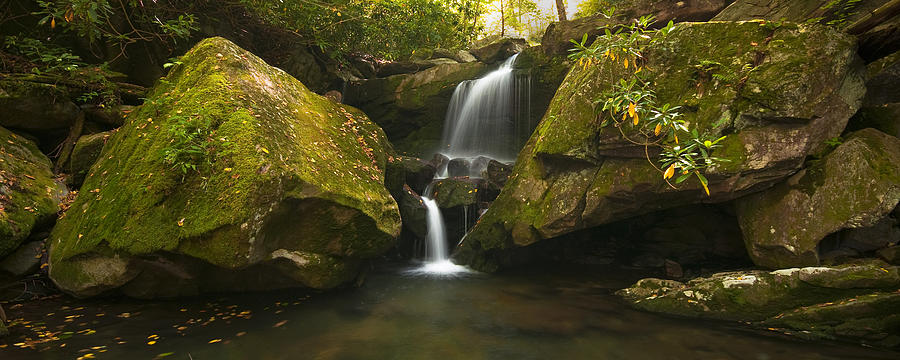 Mossy Falls Photograph by Ryan Heffron