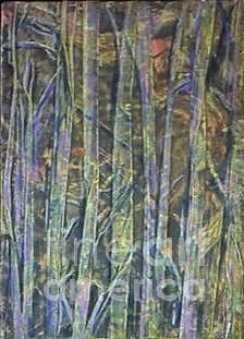 Nature Mixed Media - Mossy Oak by Lisa Bell