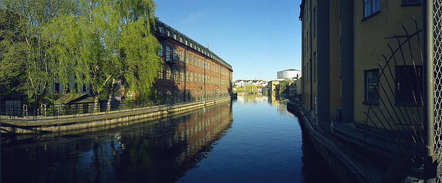 Motalta River Norrkoeping Photograph by Jan W Faul