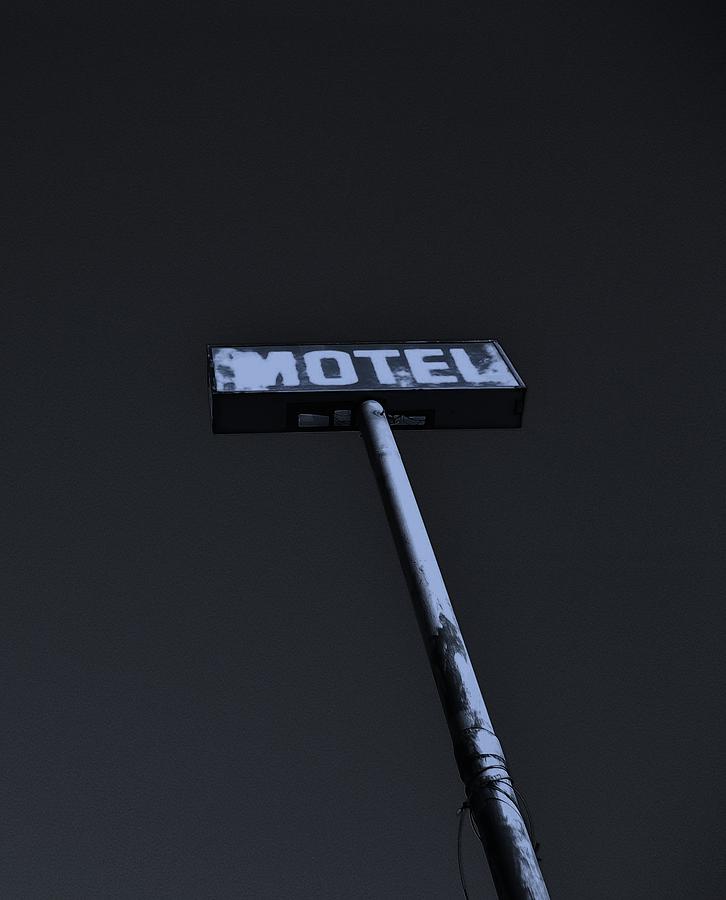 Black And White Photograph - Motel by Shawn Savage