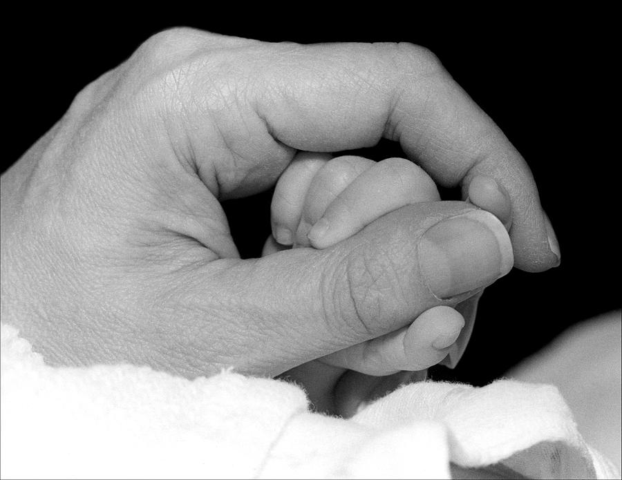 Mother and Child Hands Photograph by Robert Ullmann