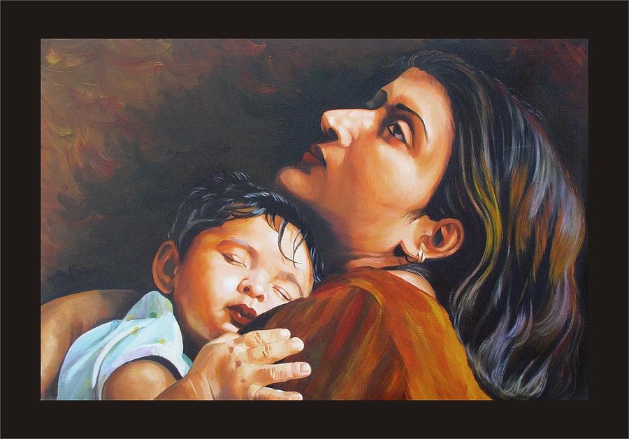 mother and child painting essay