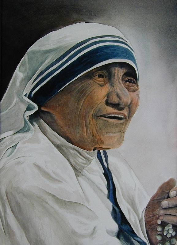 Mother Teresa by Dwight Williams