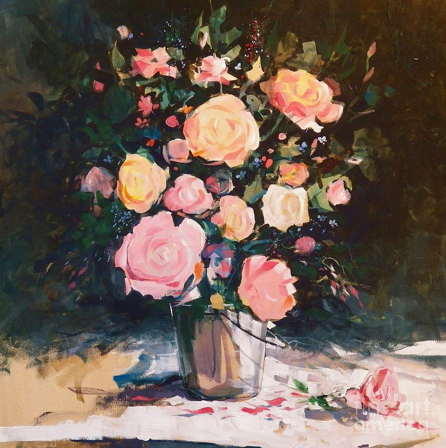 Rose Painting - Mothers Day by Micheal Jones