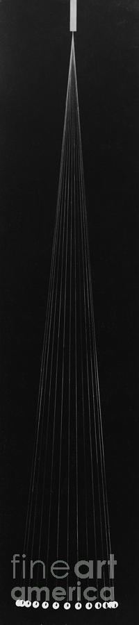 Motion Of Suspended Weight Photograph by Berenice Abbott