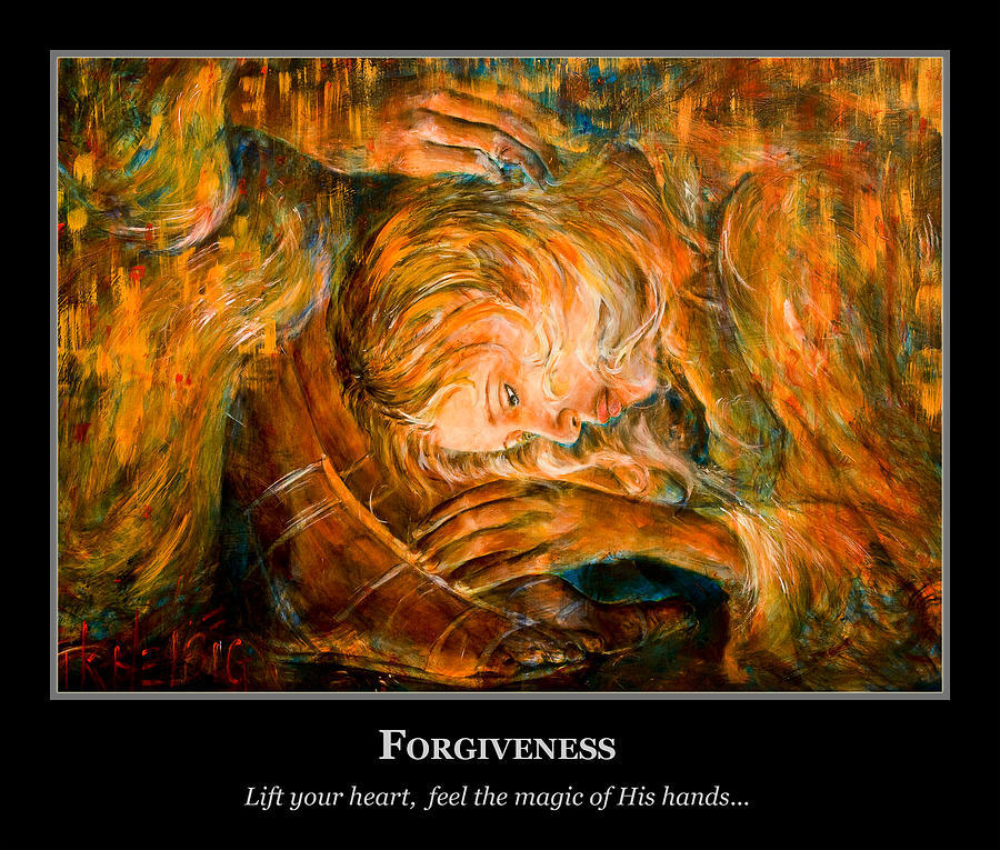 Motivational Forgiveness Painting by Nik Helbig