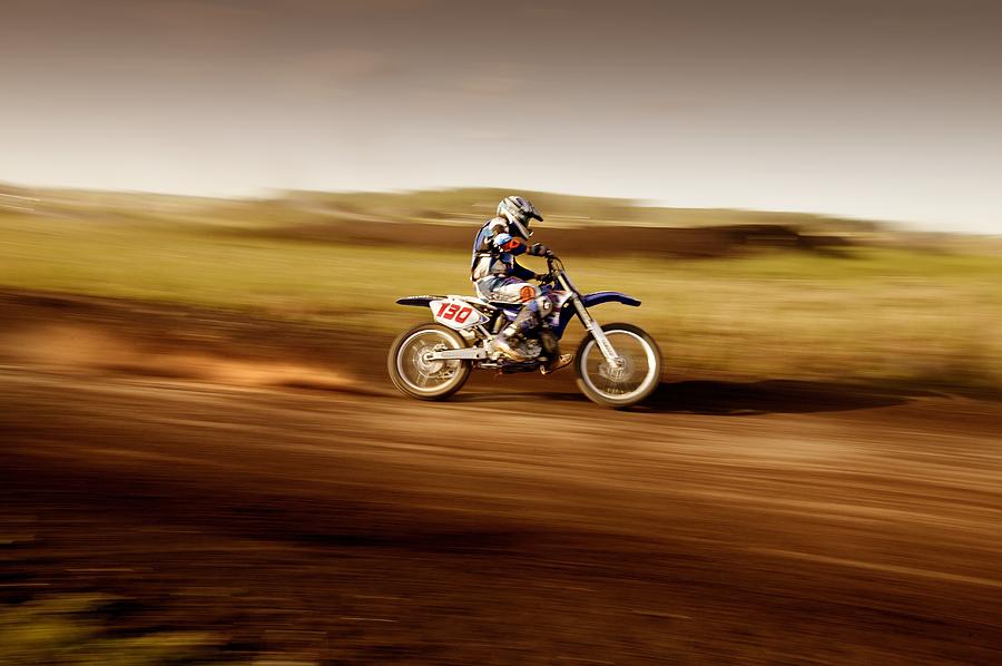 Motocross Rider Photograph by Design Pics