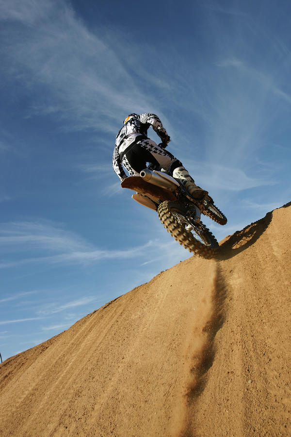 Motorcross Jump Photograph by Erik Tanghe